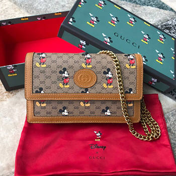 Disney X Gucci GG Chain Wallet