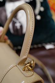 Balenciaga Hourglass S Tote Bag Beige - 4
