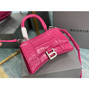 BALENCIAGA HOURGLASS XS TOP HANDLE BAG - 6