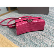 BALENCIAGA HOURGLASS XS TOP HANDLE BAG - 2