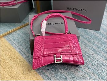 BALENCIAGA HOURGLASS SMALL TOP HANDLE BAG