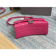 BALENCIAGA HOURGLASS SMALL TOP HANDLE BAG - 3