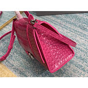 BALENCIAGA HOURGLASS SMALL TOP HANDLE BAG - 5