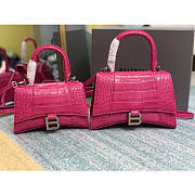 BALENCIAGA HOURGLASS SMALL TOP HANDLE BAG - 6