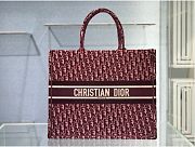 DIOR BOOK TOTE IN VELVET - 41.5x35x18cm - 1