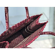 DIOR BOOK TOTE IN VELVET - 41.5x35x18cm - 2