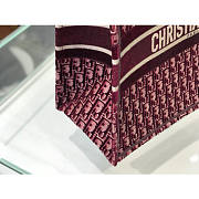 DIOR BOOK TOTE IN VELVET - 41.5x35x18cm - 3