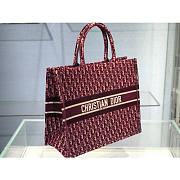 DIOR BOOK TOTE IN VELVET - 41.5x35x18cm - 4