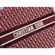 DIOR BOOK TOTE IN VELVET - 41.5x35x18cm - 5