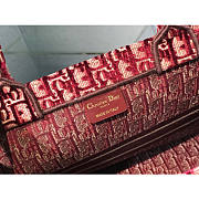 DIOR BOOK TOTE IN VELVET - 41.5x35x18cm - 6
