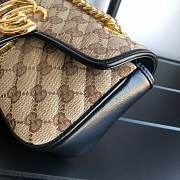 GUCCI GG Marmont style 446744 Black  - 6