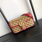 GUCCI GG Marmont style 446744 Red - 1