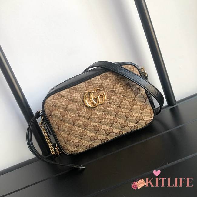 GUCCI GG Marmont style 448065 Black  - 1