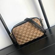 GUCCI GG Marmont style 448065 Black  - 5