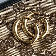 GUCCI GG Marmont style 448065 Black  - 2