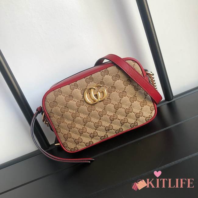 GUCCI GG Marmont style 448065 Red - 1
