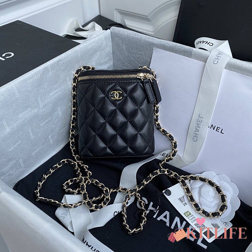 CHANEL VANITY CASE BlACK - 1