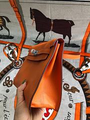 Forubags Kelly Danse 22cm Swift Orange Silver Buckle - HB2901 - 22cm - 5