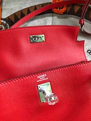 Forubags Kelly Danse Swift National Flag Red Silver Buckle - HB2901 - 22cm - 4