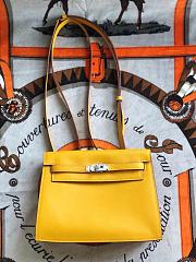 Forubags Kelly Danse Swift Amber Yellow Silver Buckle - HB2901 - 22cm - 1