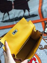 Forubags Kelly Danse Swift Amber Yellow Silver Buckle - HB2901 - 22cm - 5