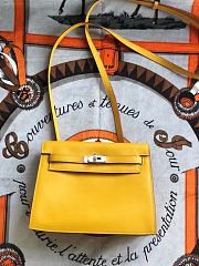 Forubags Kelly Danse Swift Amber Yellow Silver Buckle - HB2901 - 22cm - 2