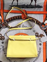 Forubags Kelly Danse Swift Chicken Yellow Silver Buckle - HB2901 - 22cm - 6