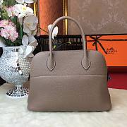 Forubags HERMES Bolide 31 Turtle Dove Grey Bag – 31cm - 6