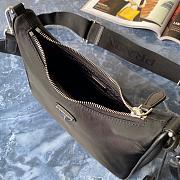 Forubags Prada Nylon Hobo Bag Silver Hardware - 1bh204 - 22x12x6cm - 2