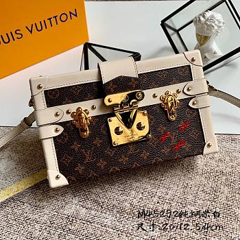 Forubags Louis Vuitton PETITE MALLE Creme Beige - M45292 – 19x11.5x5cm