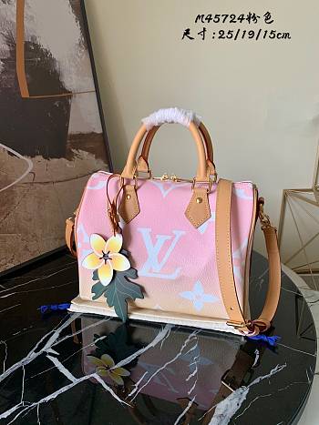 Forubags Louis Vuitton SPEEDY BANDOULIÈRE 25 Light Pink - M45724  – 25x19x15cm