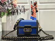 Forubags Louis Vuitton Dauphine MM Epi Leather Navy Blue - M56269  – 20 x 15 x 9 cm - 1