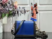Forubags Louis Vuitton Dauphine MM Epi Leather Navy Blue - M56269  – 20 x 15 x 9 cm - 5