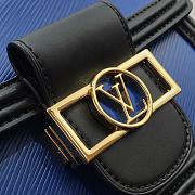 Forubags Louis Vuitton Dauphine MM Epi Leather Navy Blue - M56269  – 20 x 15 x 9 cm - 3