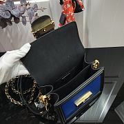 Forubags Louis Vuitton Dauphine MM Epi Leather Navy Blue - M56269  – 20 x 15 x 9 cm - 2