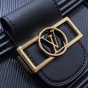 Forubags Louis Vuitton Dauphine MM Epi Leather Black - M55964  – 20 x 15 x 9 cm - 2