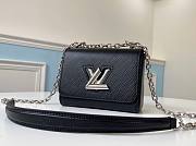Forubags Louis Vuitton Twist Mm Epi Grained Leather Black Mini  - M56117  – 15.5 x 12.5 x 7 cm - 1