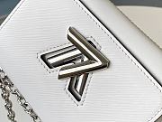 Forubags Louis Vuitton Twist Mm Epi Grained Leather Mini White  - M56117  – 15.5 x 12.5 x 7 cm - 2