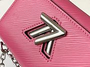 Forubags Louis Vuitton Twist Mm Epi Grained Leather Mini Pink  - M56117  – 15.5 x 12.5 x 7 cm - 2