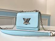 Forubags Louis Vuitton Twist Mm Epi Grained Leather Mini Blue  - M56117  – 15.5 x 12.5 x 7 cm - 1