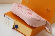 Kitlife Louis Vuitton LV Mini Pochette Accessoires Monogram Pink Leather -M80501 - 15.5x10.5x4 cm - 3