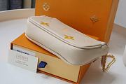 Forubags Louis Vuitton Mini Pochette Accessoires Monogram Beige Leather - M80501- 15.5x10.5x4 cm - 5