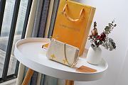 Forubags Louis Vuitton Mini Pochette Accessoires Monogram Beige Leather - M80501- 15.5x10.5x4 cm - 4