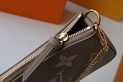 Forubags Louis Vuitton LV Mini Pochette Accessoires Monogram Gray Leather - M80501 - 15.5x10.5x4 cm - 6