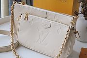 Forubags Louis Vuitton Multi Pochette Accessoires Cream – M80447 – 25x14.5x4.5 cm - 5