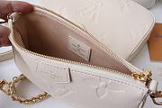 Forubags Louis Vuitton Multi Pochette Accessoires Cream – M80447 – 25x14.5x4.5 cm - 4