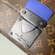 Forubags Louis Vuitton S Lock Messenger Blue – M45863 – 22x18.5x8 cm - 6