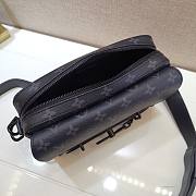 Forubags Louis Vuitton STEAMER MESSENGER Monogram Eclipse Canvas – M45585  – 23.5 x 17 x 6 cm - 3