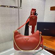 Forubags Prada Re-Edition 2005 Saffiano Leather Red Bag - 1BH204  – 18x6.5x22 cm - 1