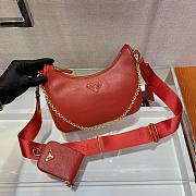 Forubags Prada Re-Edition 2005 Saffiano Leather Red Bag - 1BH204  – 18x6.5x22 cm - 4